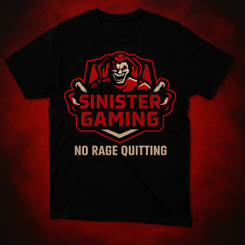 Sinister Gaming shirt